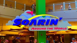 Soarin Around The World EPCOT 2022  Full Ride Experience  Walt Disney World Orlando Florida [upl. by Naugan328]