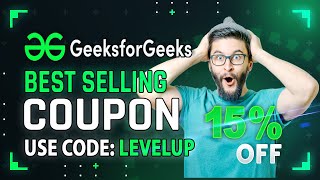 GFG Coupon Code  Get Maximum Discounts on GeeksForGeeks Courses  GFG Coupon Code Discount [upl. by Noval572]