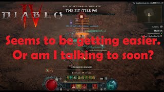 Diablo 4 Pit Farming for Neathiron T91 and T96 Blood Surge Necro [upl. by Sirred]