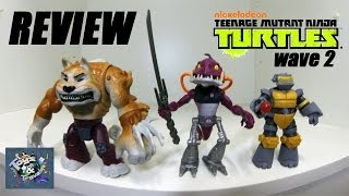 Review coleção das Tartarugas Ninja Nickelodeon  série 2 [upl. by Llehsar]