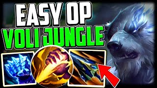 VOLIBEAR JUNGLE IS BACKAnd its EASY Best BuildRunes How to Play Volibear Jungle amp Carry S14 [upl. by Roobbie]