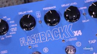 zZoundscom TC Electronic Flashback X4 Delay and Looper [upl. by Nyrak]