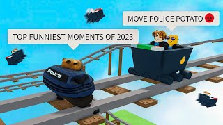 FUNNIEST MOMENTS OF ROBLOX 2023 COMPILATION [upl. by Odawa]