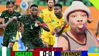 Nigeria Vs Rwanda  00  Afcon Qualifiers Match Review  Boniface  Ademola lookman Goal [upl. by Jonas]