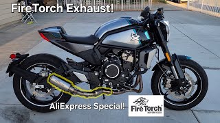 Exhaust CLX 700 Sport FireTorch [upl. by Laspisa]