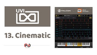 UVi Falcon Drum Designer  13 Cinematic Presets [upl. by Arundel930]