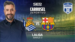 ¡CAE EL LÍDER⚽️ REAL SOCIEDAD 1  0 FC BARCELONA LaLiga 2425  Jornada 13 [upl. by Odlamur]