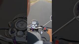 Bullet 350 top speed  speed riding bullet trip ride riddles trending [upl. by Yruok]