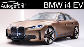 BMW i4 concept EV reveal  this will be the electric BMW 4Series Gran Coupé  Autogefühl [upl. by Aligna]