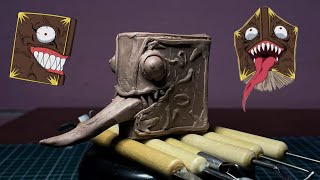 Book of the Apocalypse  I created a Sculpting book from the Unlucky Undead Animeアンデッドアンラック [upl. by Adnamaa431]