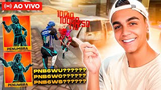 💙 FREITAS AO VIVO 💙 CODIGUIN DO NOVO TOP CRIMINAL 💙 FREE FIRE MOBILE 💙 LIVE ON 💙 [upl. by Beau]