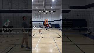 Using pool noodles as a volleyball block BaytoBayvolleyball [upl. by Ames]