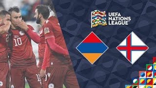 Armenia vs Faroe Islands Highlights  Nations League 2024 [upl. by Ateval624]