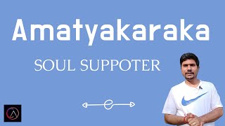 AMATYAKARAKA  Direction of Career and Guidance to Soul Vedic Astrology [upl. by Leitnahs]