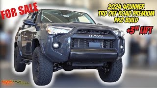 2024 TRD Off Road  PRO Build with 3quot Westcott Lift [upl. by Akoek]