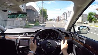 【Test Drive】2016 Volkswagen Passat TSI Highline  POV City Drive [upl. by Netniuq]