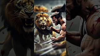 The lion vs wolverine war editing [upl. by Budding]