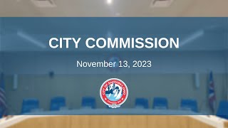 City of Sandusky City Commission Meeting 11 13 2023 [upl. by Salema]