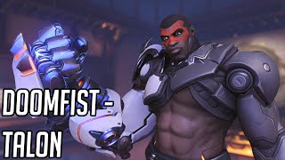 Doomfist quotTalonquot Skin Showcase  Overwatch 2 [upl. by Knowland545]