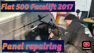 FIAT 500 LOUNGE FACELIFT 2017 CAT S COPART SALVAGE REBUILD PART 5 [upl. by Acinomad70]