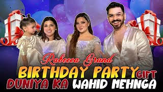 Rabeeca ko Mila Duniya ka Wahid Mehnga Gift  Grand Birthday Party  Mj Ahsan Vlog [upl. by Chuu]