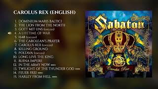 SABATON  Carolus Rex  English Full Album [upl. by Spielman]