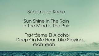 Enrique Iglesias amp Matt Terry amp Sean Paul  Subeme La Radio Lyrics  Letra [upl. by Peonir]