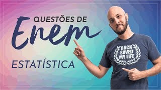 Questões do Enem  Estatística [upl. by Aneer]