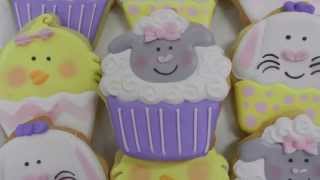 Easter Cupcake  Cookie Lamb [upl. by Carter109]