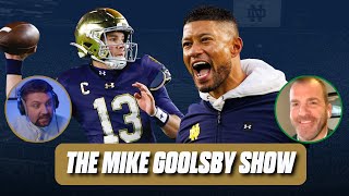 The Mike Goolsby Show ANALYSIS of where Notre Dame football stands after win vs Virginia [upl. by Lucic]