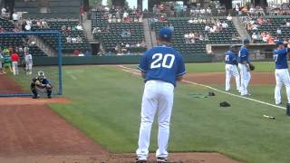 Columbus Clippers Daisuke Matsuzaka Pregame Bullpen 6222013 [upl. by Macnamara]