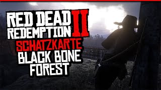 Red Dead Online  Schatzkarte Black Bone Forest [upl. by Irovi]