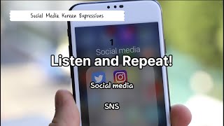 14 📲Social Media Basic Korean Expressions  Selfstudy Korean Easy amp Fun [upl. by Girish]