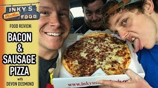 Inkys Pizza Food Review  Series Road Trip to Toledo [upl. by Esiuqcaj547]