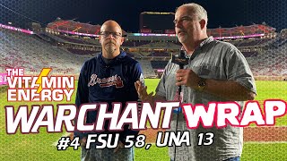 FSU Football  Vitamin Energy Warchant Wrap  FSU 58 UNA 13 instant analysis  Warchant TV FSU [upl. by Thea]