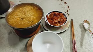 팔도PALDO 꼬꼬면RAMEN  김치KIMCHI 먹방MUKBANG ASMR [upl. by Einobe]