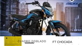 CUADRO CHOCADO SE PUEDE ENDEREZAR UN CUADRO DE MOTO [upl. by Yemarej]