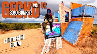 The Gecko V2  Cheap 2X1 Solo BUNKER Base for RUST 2024 [upl. by Uon725]