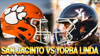 San Jacinto vs Yorba Linda  Game Comes Down To The Final 2 Plays [upl. by Thurlough]