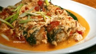 SARCIADONG ISDA How to cook fish sarciado Ulam Pinoy 15 [upl. by Winzler446]