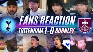 SPURS FANS REACTION TO PEDRO PORRO INCREDIBLE GOAL  10 WIN AGAINST BURNLEY FA CUP [upl. by Acilejna]