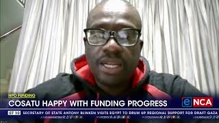 NPO Funding  COSATU happy with funding progress [upl. by Kalfas]