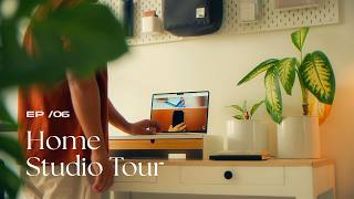 Inside UX Designer’s Home Studio  Desk Setup Tour  Tips  Vlog 06 [upl. by Sibylla]