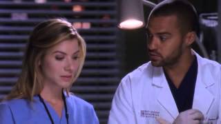 Greys Anatomy Season 10  Deleted Scene  Jackson and Leah [upl. by Marr]