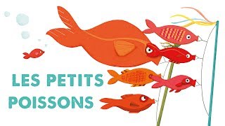 Steve Waring  LES PETITS POISSONS  comptine pour enfants [upl. by Garwin]