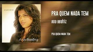 PRA QUEM NADA TEM PLAYBACK CONTRALTO ANA BEATRIZ [upl. by Lavona]