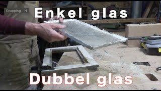 Timmertip 1142 Klepraam enkel glas naar dubbel glas [upl. by Lemraj183]