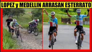 SUPERMAN Lopez y Team MEDELLIN ARRASAN en ESTERRATO RESUMEN 2 ETAPA TOUR de PANAMA 2023 [upl. by Ahsemrak]