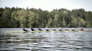 Watch Canadas mens eight crew give their everything [upl. by Tabbie174]