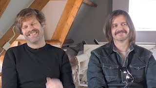 Slowdive interview  Neil Halstead and Simon Scott part 1 [upl. by Anaitak641]